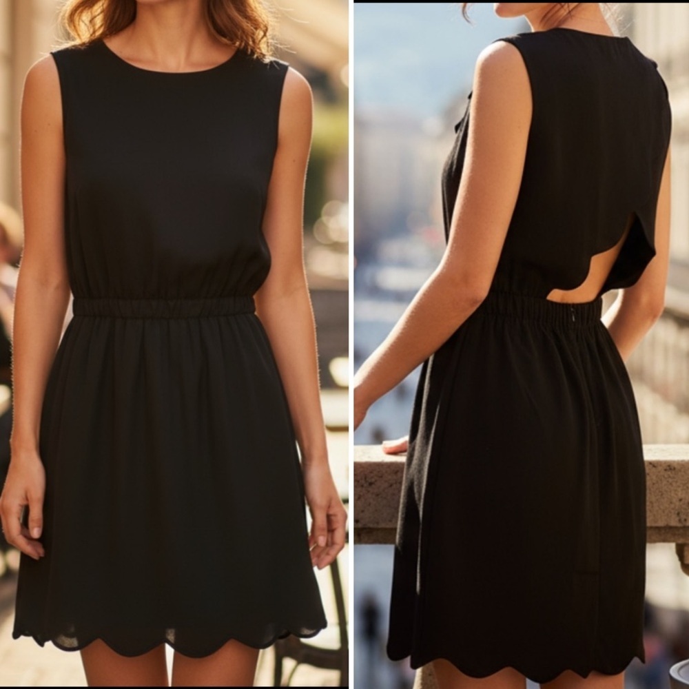 ByCorpus Black Open Back Dress | SIZE M